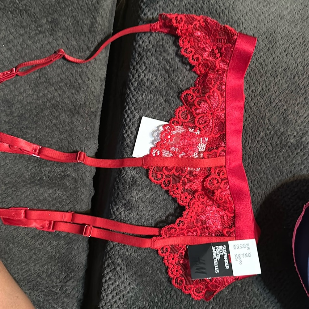 Red Garter belt